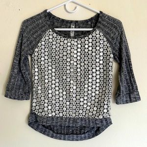 Girls Blinged Hi-Low Top. Size L.
